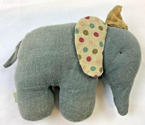 Maileg Circus Olifant Pluche Knuffel stof pop 2017 Zeldzaam, Coolsingel 104, 3011 AG Rotterdam, Netherlands, Overige merken, Grijs