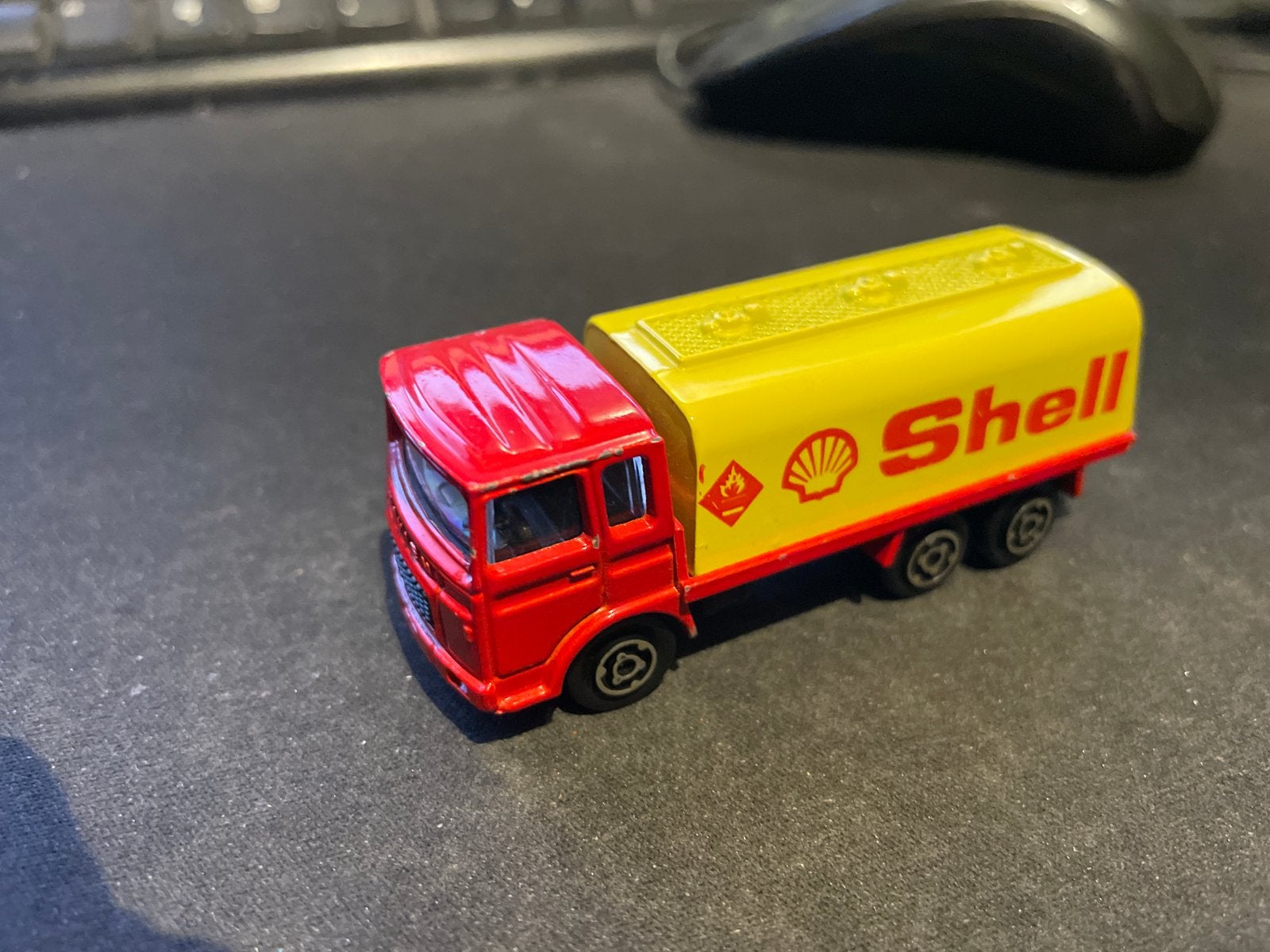 Majorette Saviem Shell Tankwagen - Vintage Speelgoed, Ophalen of Verzenden, Gebruikt