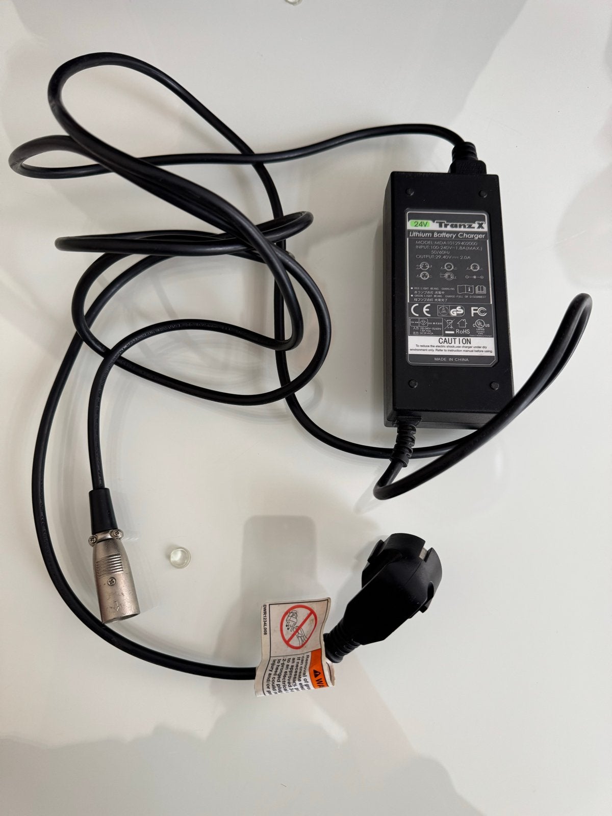 Tranz X 24V Lithium Acculader E-bike Switch Union, Ophalen, Gebruikt