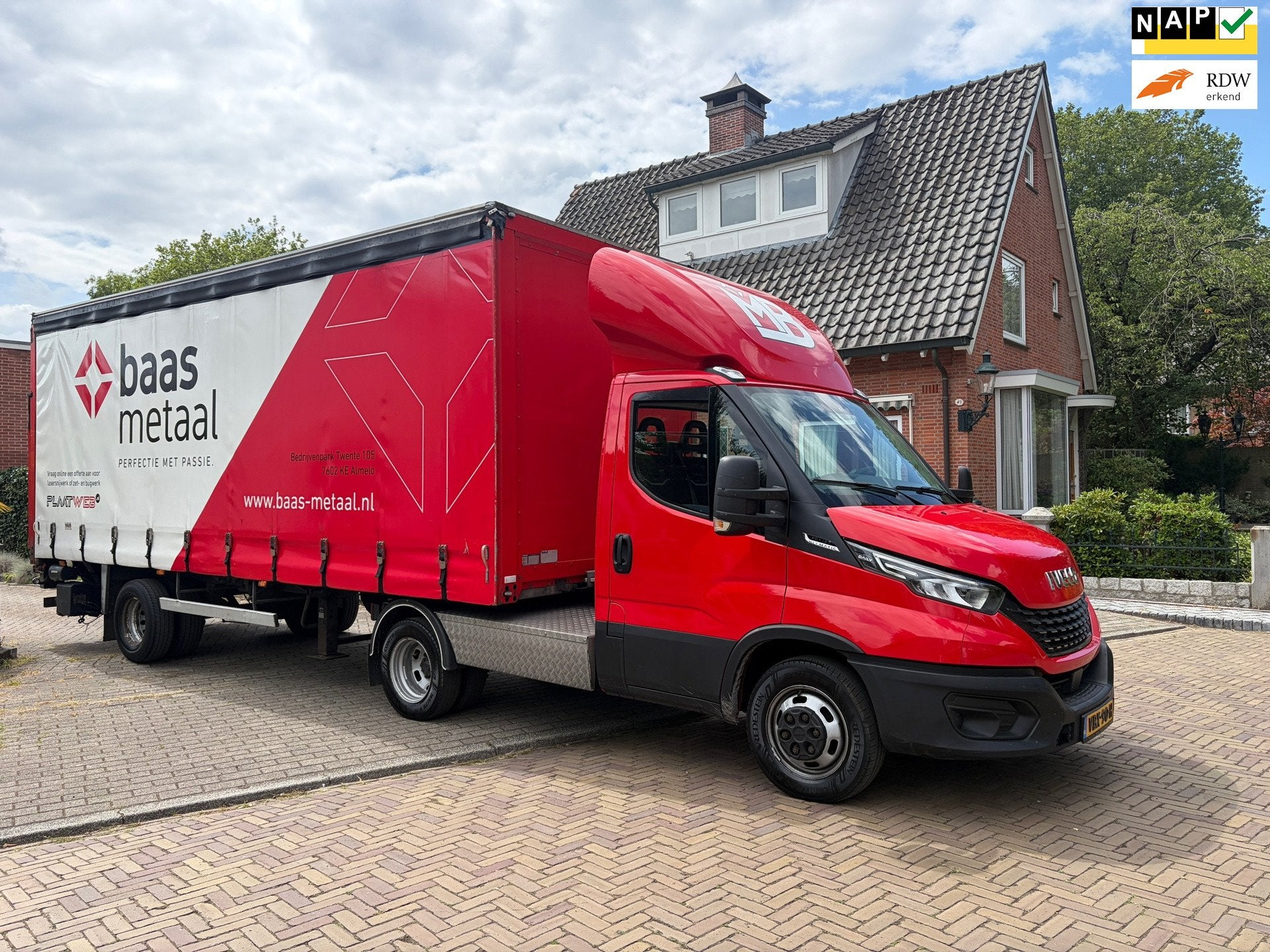 Iveco 40C18 3.0 180 pk Aut BE trekker +Veldhuizen P38-1, Auto's, Automaat, Gebruikt, Euro 6, 4 cilinders