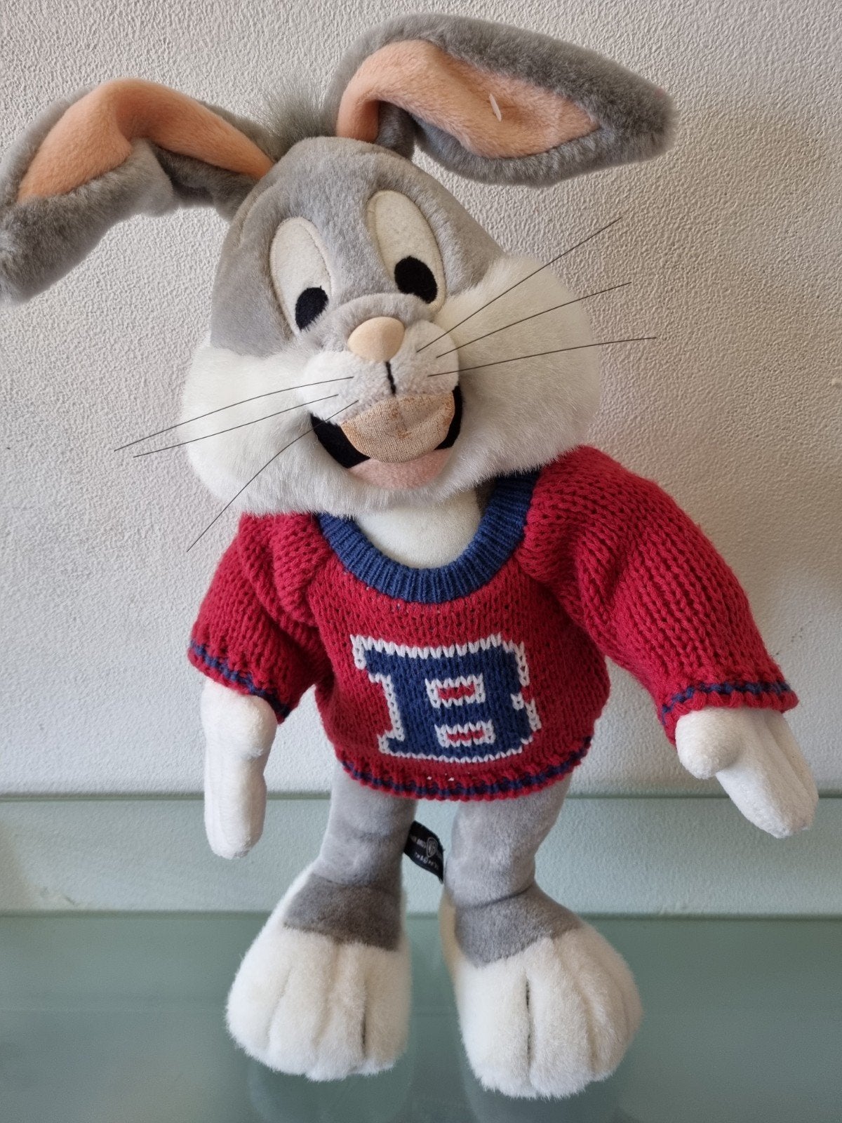 Orig,VNT,1995,WarnerBros,BUGS BUNNIE,54cmXL,BuigBenen,Inwst!, Ophalen of Verzenden, Zo goed als nieuw, Film, Actiefiguur of Pop