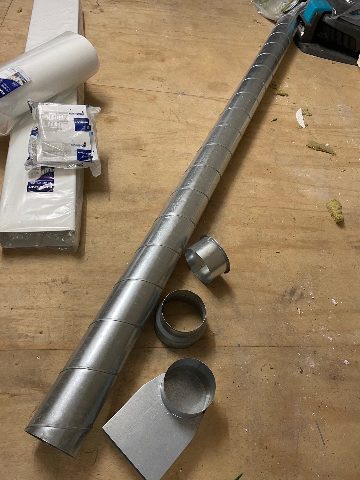 Spirobuis met hulpstukken voor ventilatie, Ophalen, Nieuw, Ventilator en Afzuiger