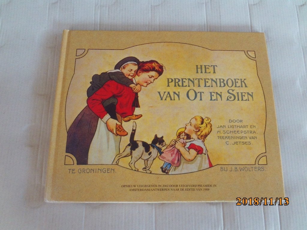 het prentenboek van ot en sien - ligthart/scheeepstra, Boeken, Ophalen of Verzenden, Gelezen