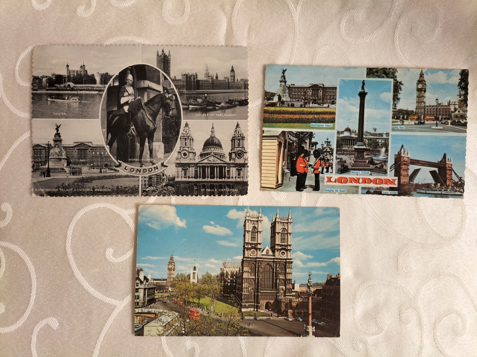 24 Oude Engelse Ansichtkaarten (Gelopen), Ophalen of Verzenden, 1940 tot 1960, Gelopen, Engeland