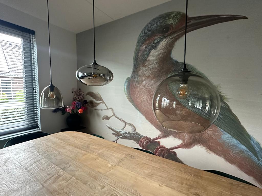 lampenkap  - hanglamp - lampen, Ophalen, Zo goed als nieuw, Rond, Minder dan 25 cm
