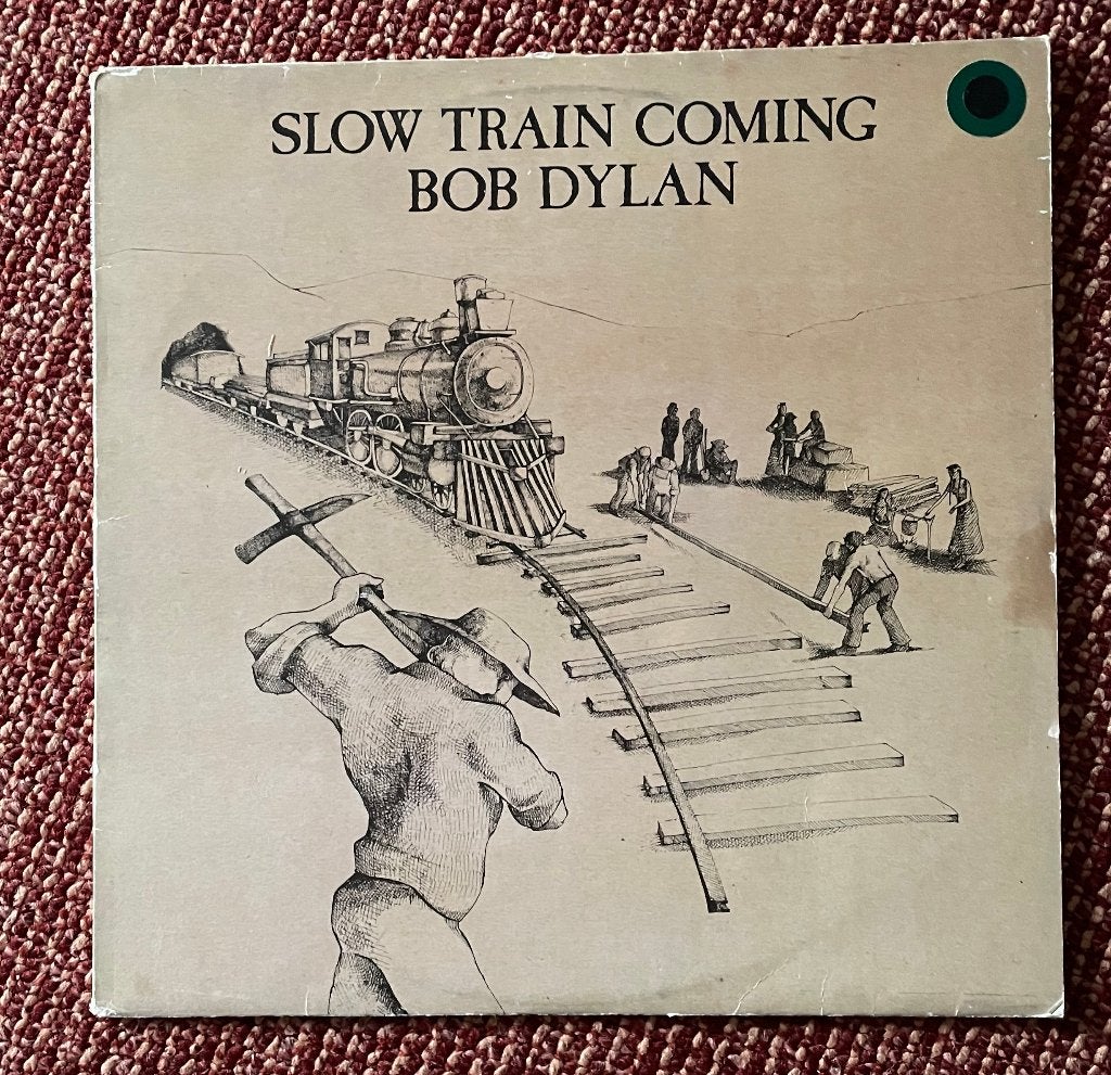 Bob Dylan – Slow Train Coming, LP, Singer-songwriter, Gebruikt, Ophalen of Verzenden