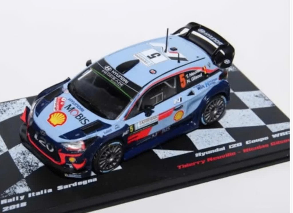 Hyundai i20 Coupe WRC rallye Italia 2018 schaal 1/43 ALTAYA, Verzenden, Nieuw, Auto, Overige merken