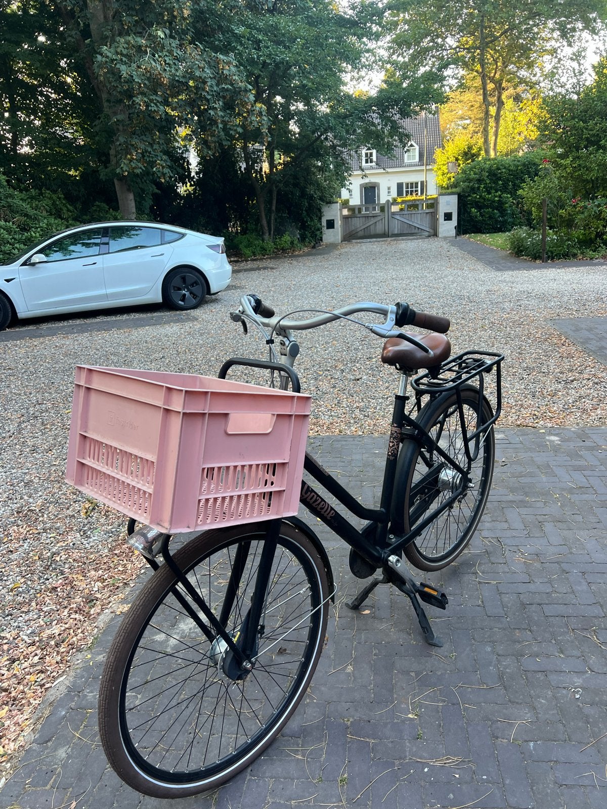 Gazelle Miss Grace damesfiets - maat 54, Ophalen, Velgrem, Versnellingen, Gazelle
