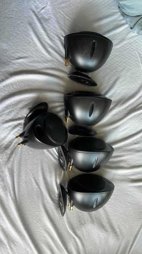 Kef HTS2001 ( Eitjes ), Audio, Tv en Foto, Luidsprekers, Overige merken, Ophalen of Verzenden, Zo goed als nieuw, 60 tot 120 watt