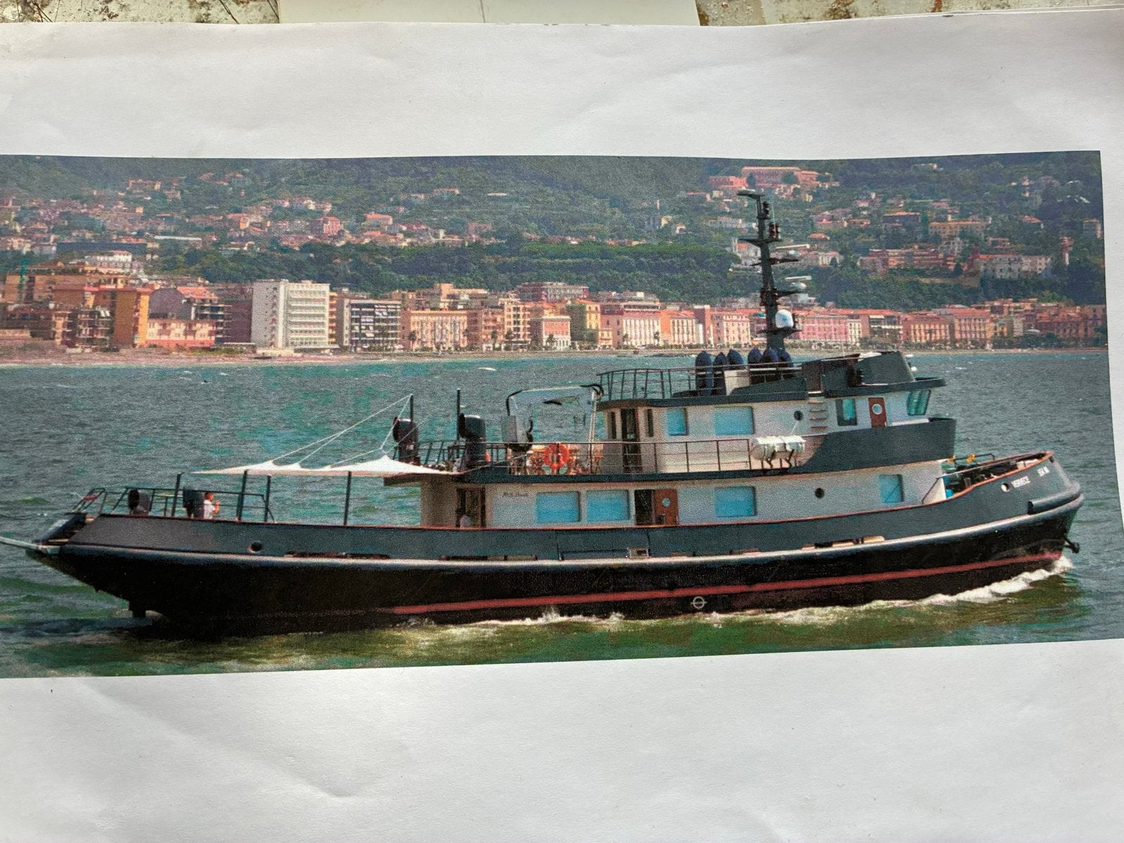 Jacht op basis van sleepboot romp - verder af te maken, Ophalen, Gebruikt, Groter dan 1:32, Overige merken