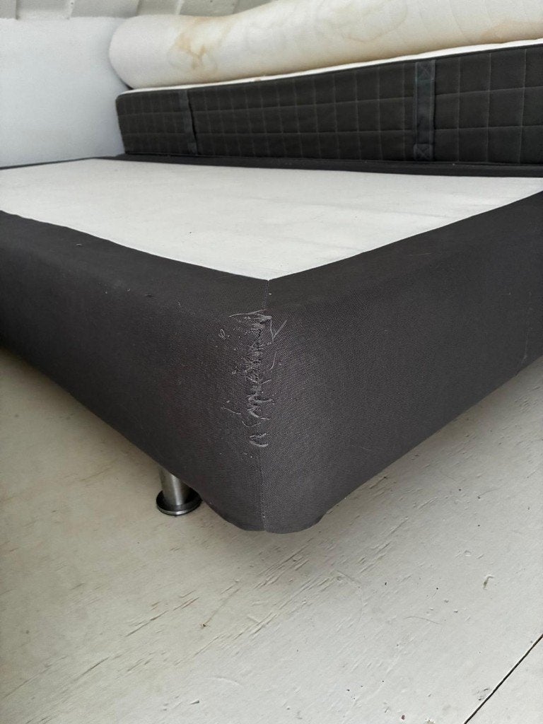 2 x Ikea Boxspring 90 x 200, Ophalen, Gebruikt, 90 cm, Tweepersoons