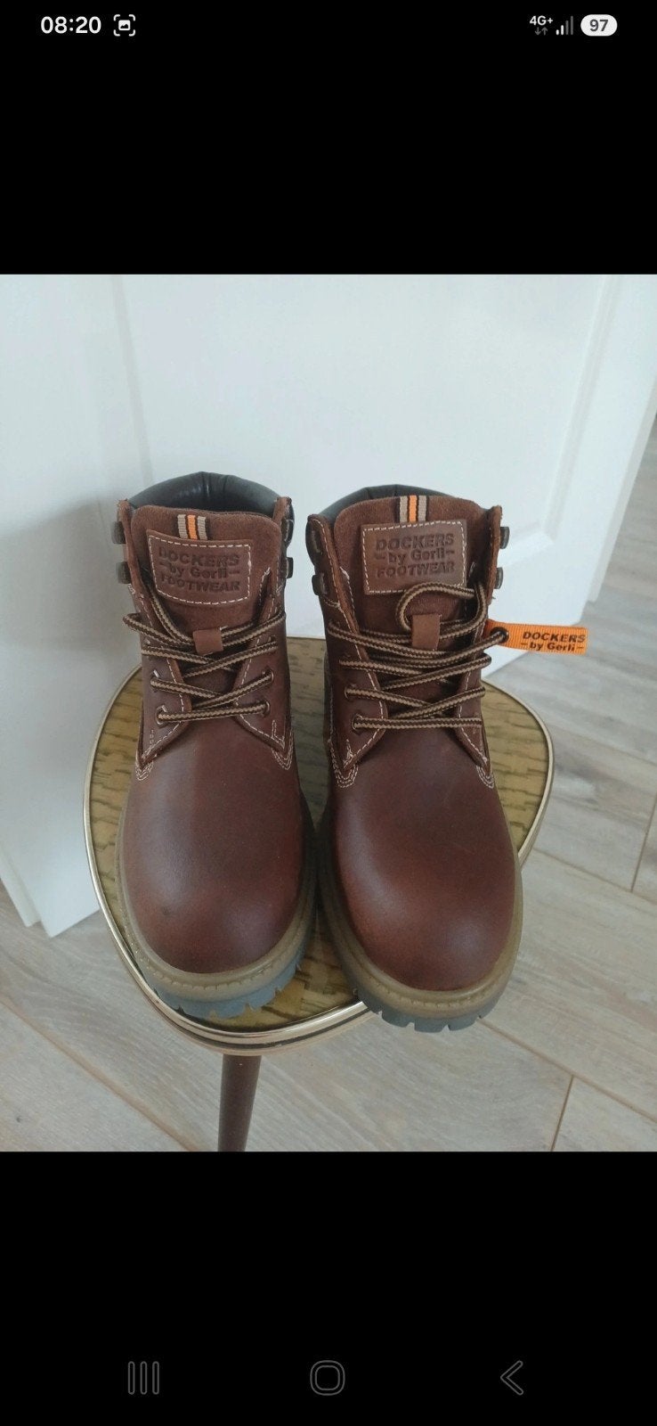 Dockers by Gerli bruine boots - Maat 36, Ophalen of Verzenden, Nieuw, Bruin