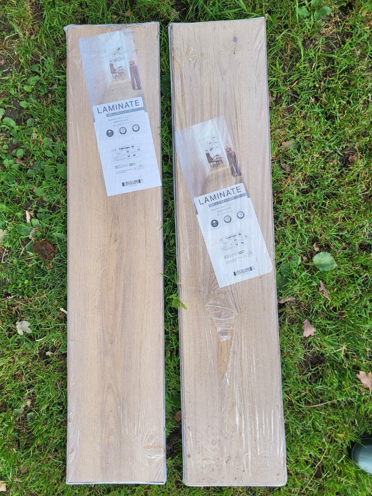 Beautifloor Dallas Katie XXL Laminaat - 2 Pakken Nieuw, Ophalen, Beige, Nieuw, Minder dan 5 m²