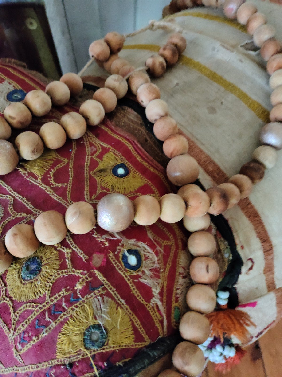 Bidketting handmade 220 cm lang, Huis en Inrichting, Woonaccessoires | Boeddhabeelden, Ophalen of Verzenden