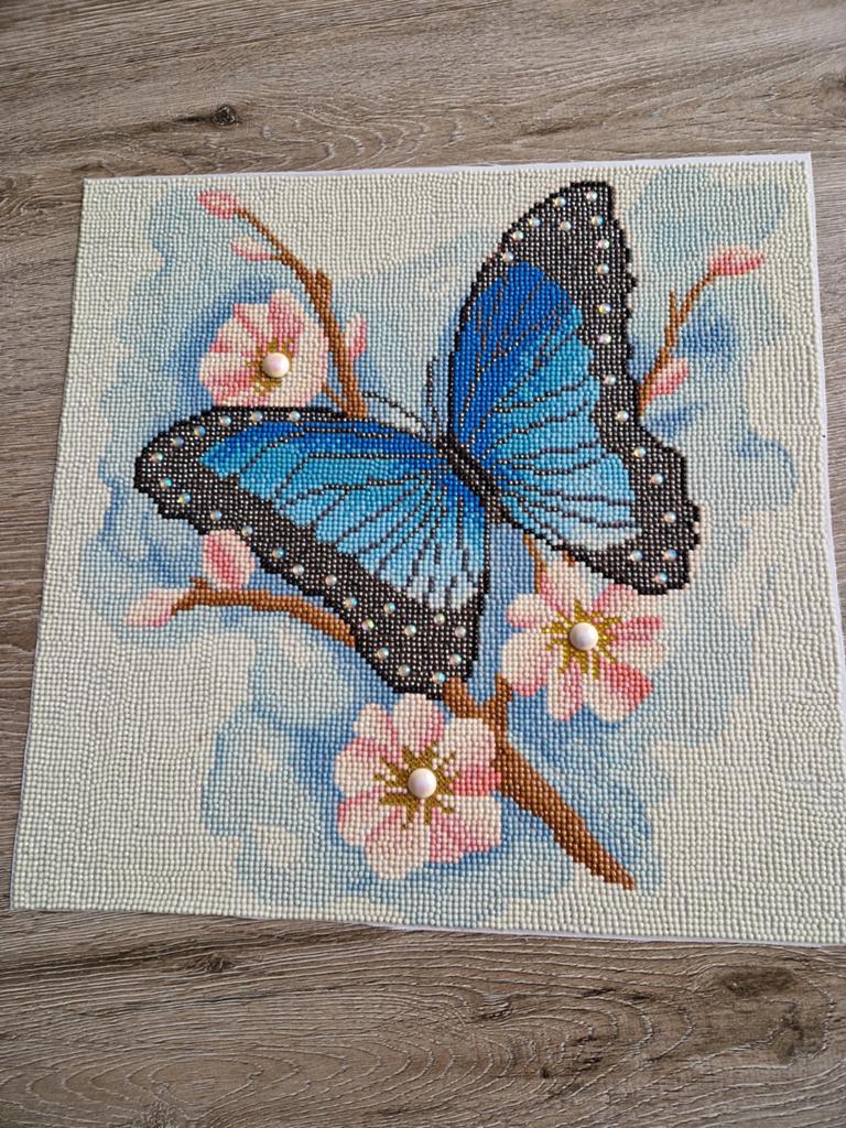 Sfeervolle Diamond Painting 38x38 cm Kant En Klaar!, Ophalen, Nieuw, Natuur