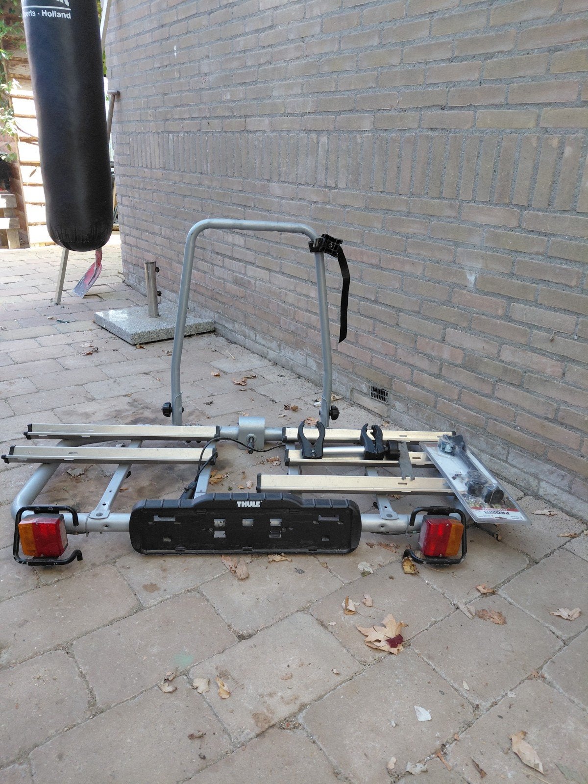 Thule EuroClassic 903 Fietsendrager – Opknapper / Onderdelen, Ophalen, Gebruikt, Trekhaakdrager, Elektrische fiets