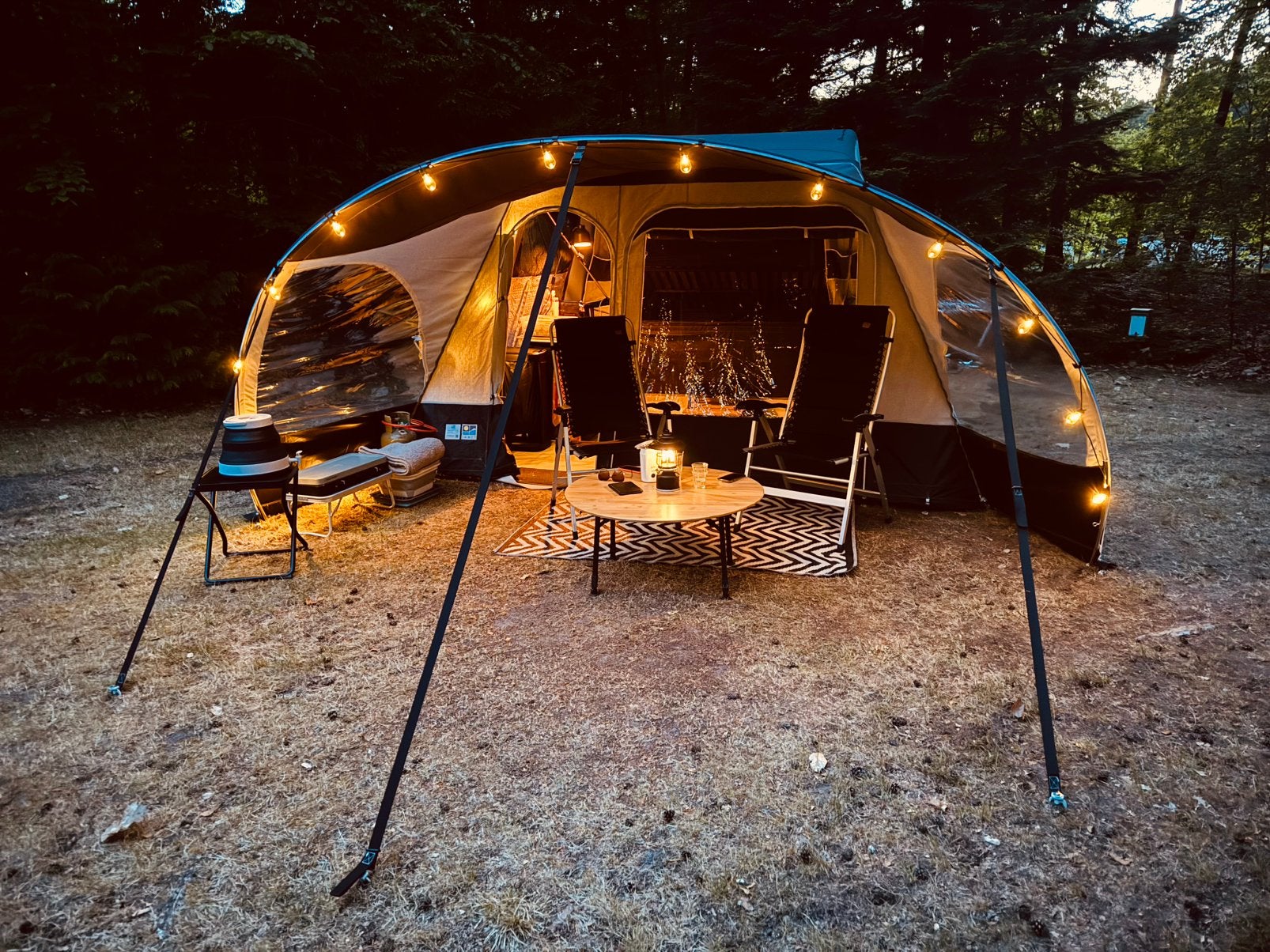 Jamet Compact Eco 2026 - slechts 4 weken mee gekampeerd, Caravans en Kamperen, Ophalen, Tot en met 2, Jamet