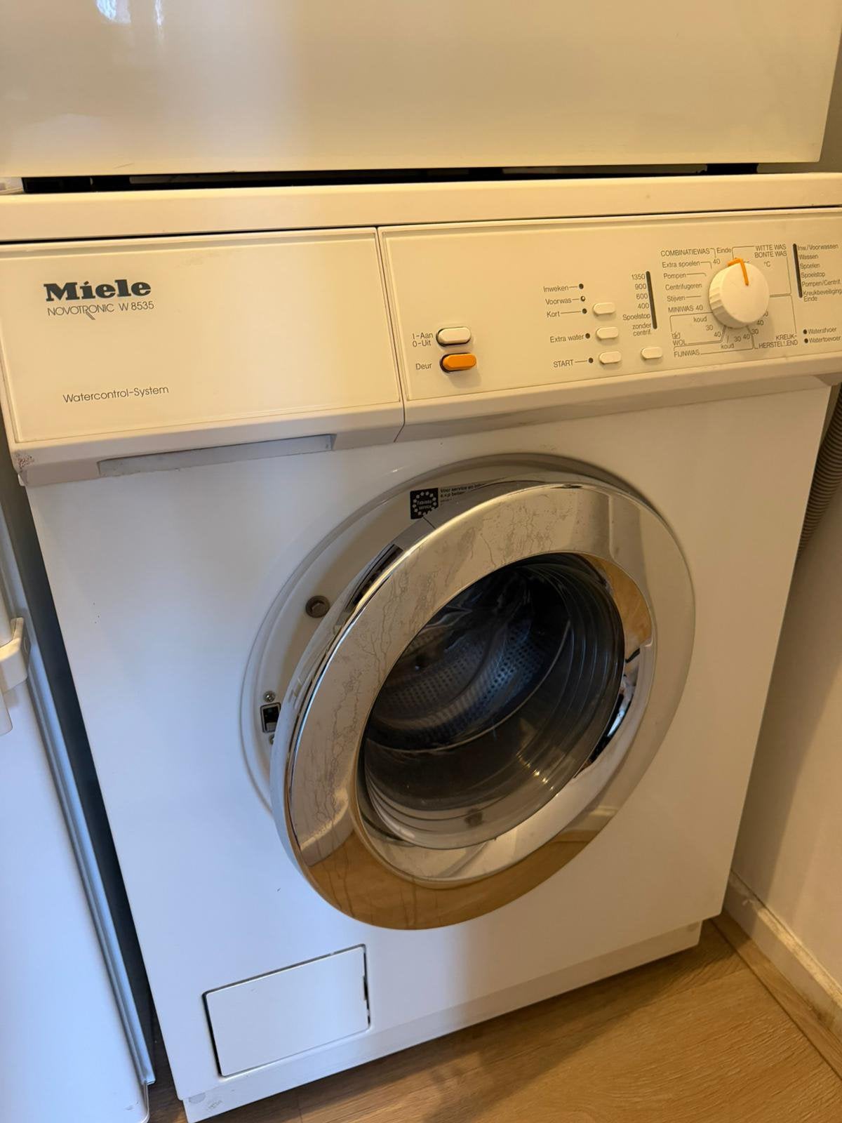 Miele wasmachine, Witgoed en Apparatuur, Wasmachines, Ophalen, Zo goed als nieuw, 1200 tot 1600 toeren, 85 tot 90 cm