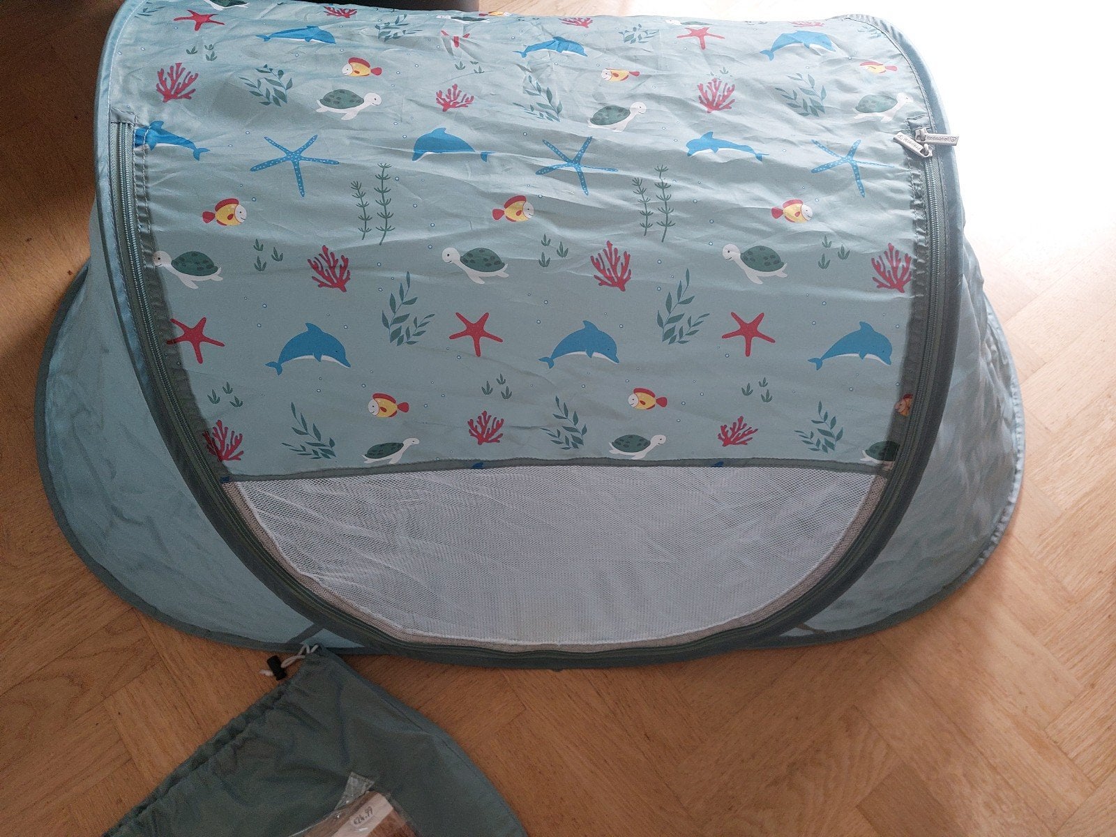 Prénatal Strandtent UV 50+ met zeedieren print, Ophalen of Verzenden, Zo goed als nieuw