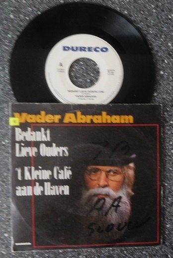 Vader Abraham - bedankt lieve ouders (vanaf € 4,50), Ophalen of Verzenden, Zo goed als nieuw, 7 inch, Levenslied of Smartlap