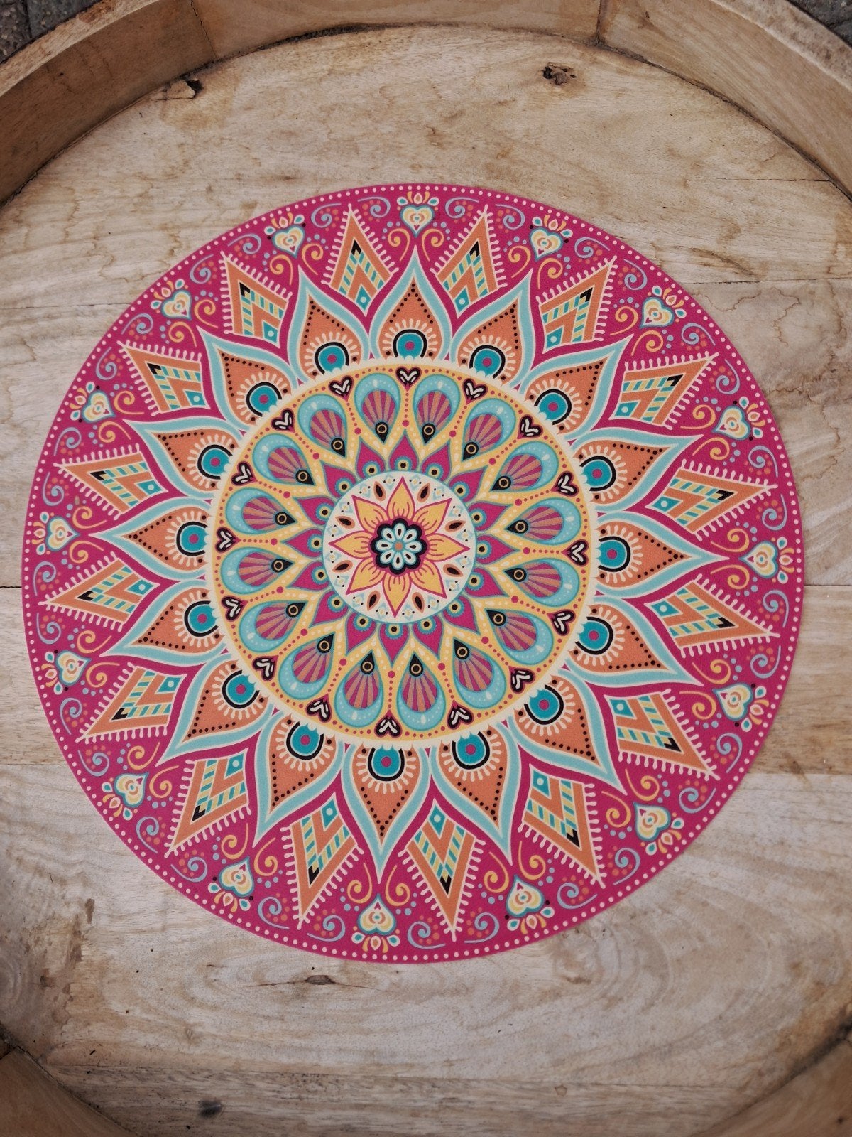 4 Placemats, Mandala, Bohemian, nieuw, Ophalen of Verzenden, Placemat, Nieuw