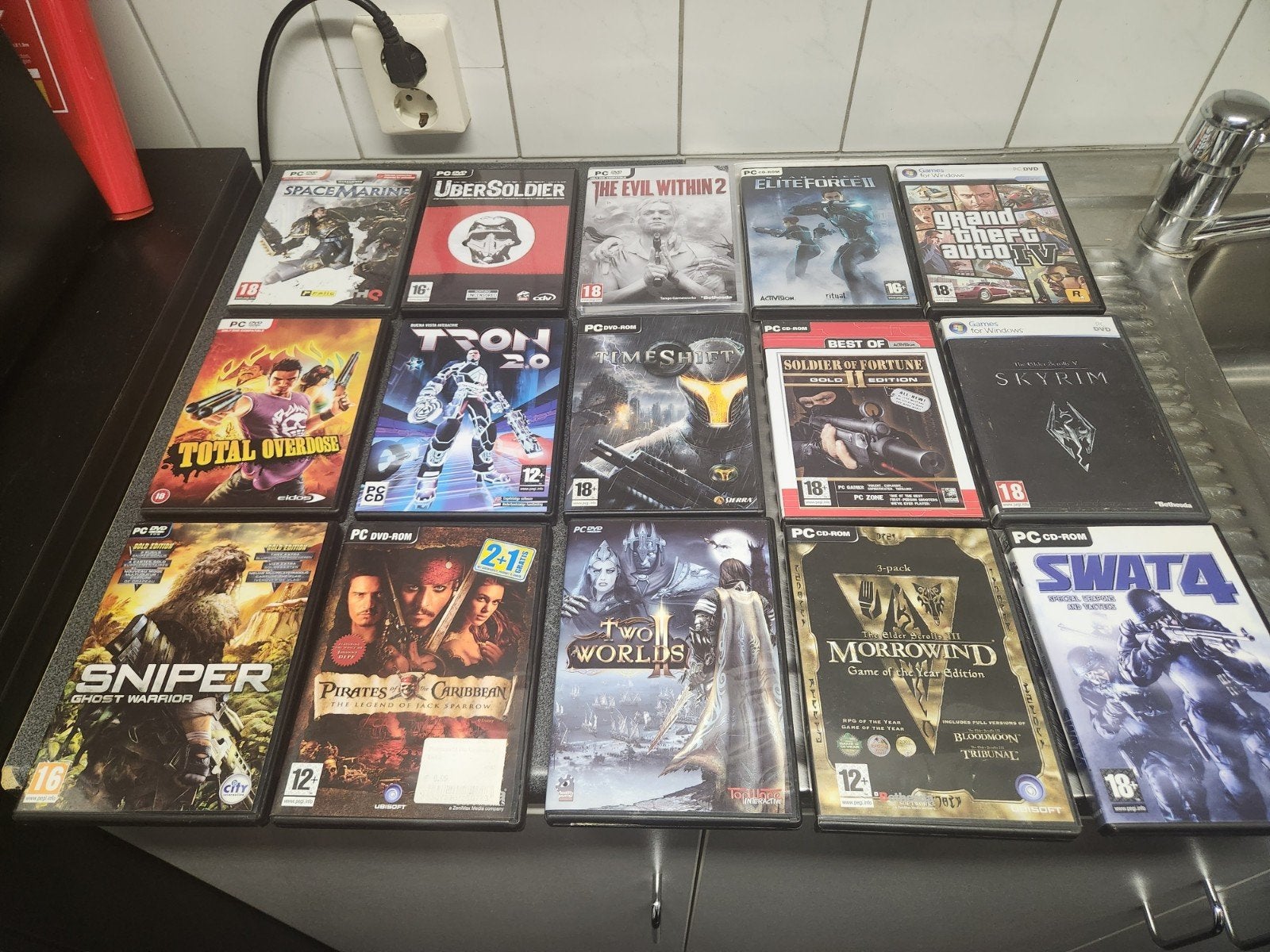 Diverse PC Games Collectie - Actie, RPG, Shooter, Gebruikt, Vanaf 18 jaar, Overige genres, 1 speler