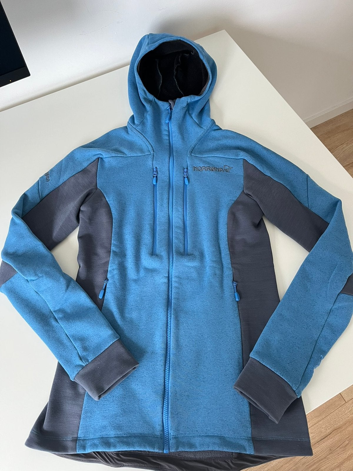 Norrøna trollveggen Powerstretch Pro Zip - maat XS, Ophalen of Verzenden, Nieuw, Maat 34 (XS) of kleiner, Blauw