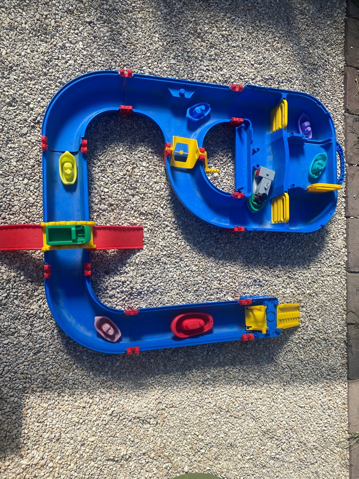 Aquaplay waterbaan met boten en accessoires, Ophalen, Gebruikt, Overige typen