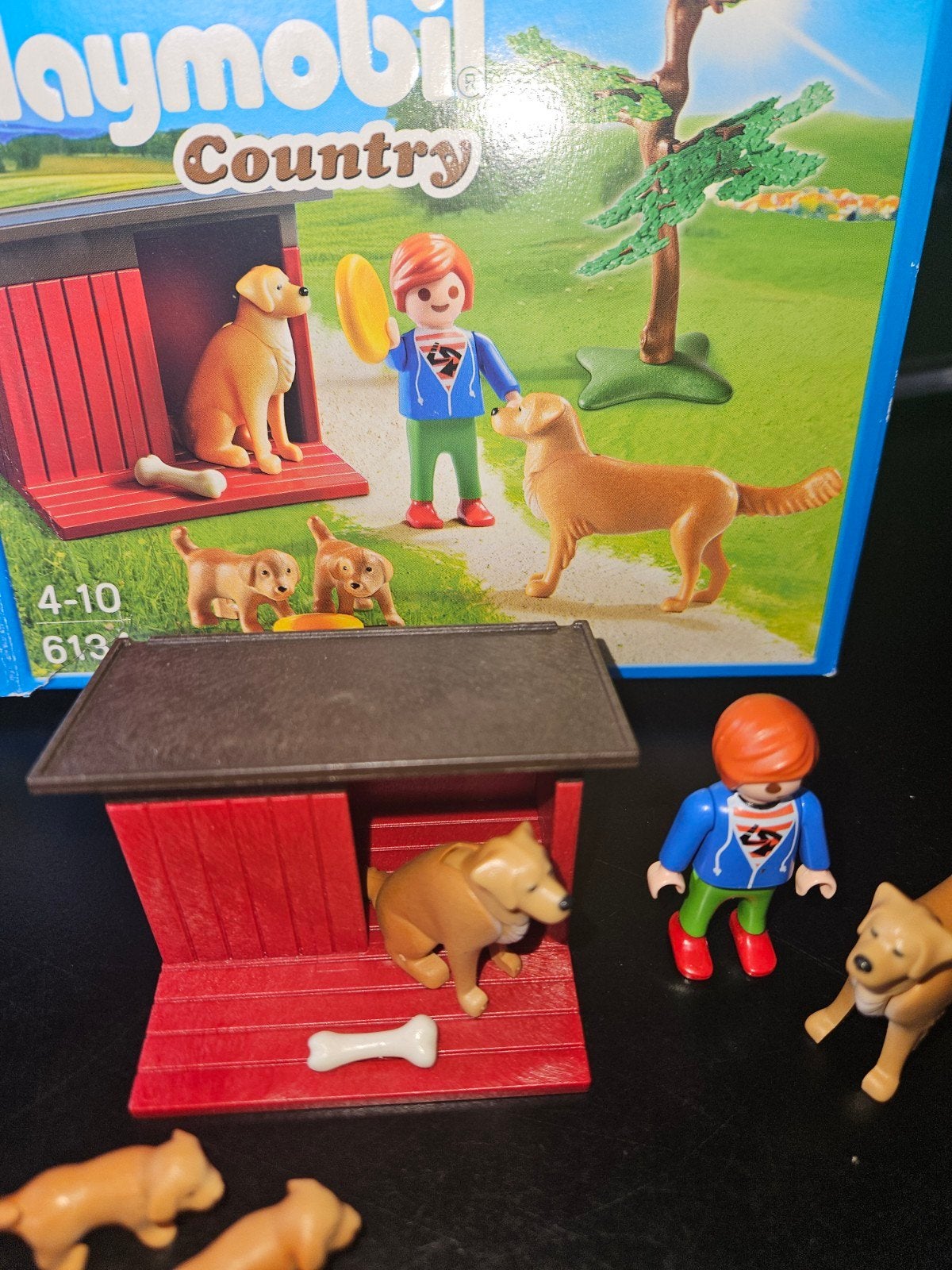 Playmobil Country 6134 - Hondenhok met Labrador, Ophalen, Gebruikt, Losse onderdelen, Overige typen