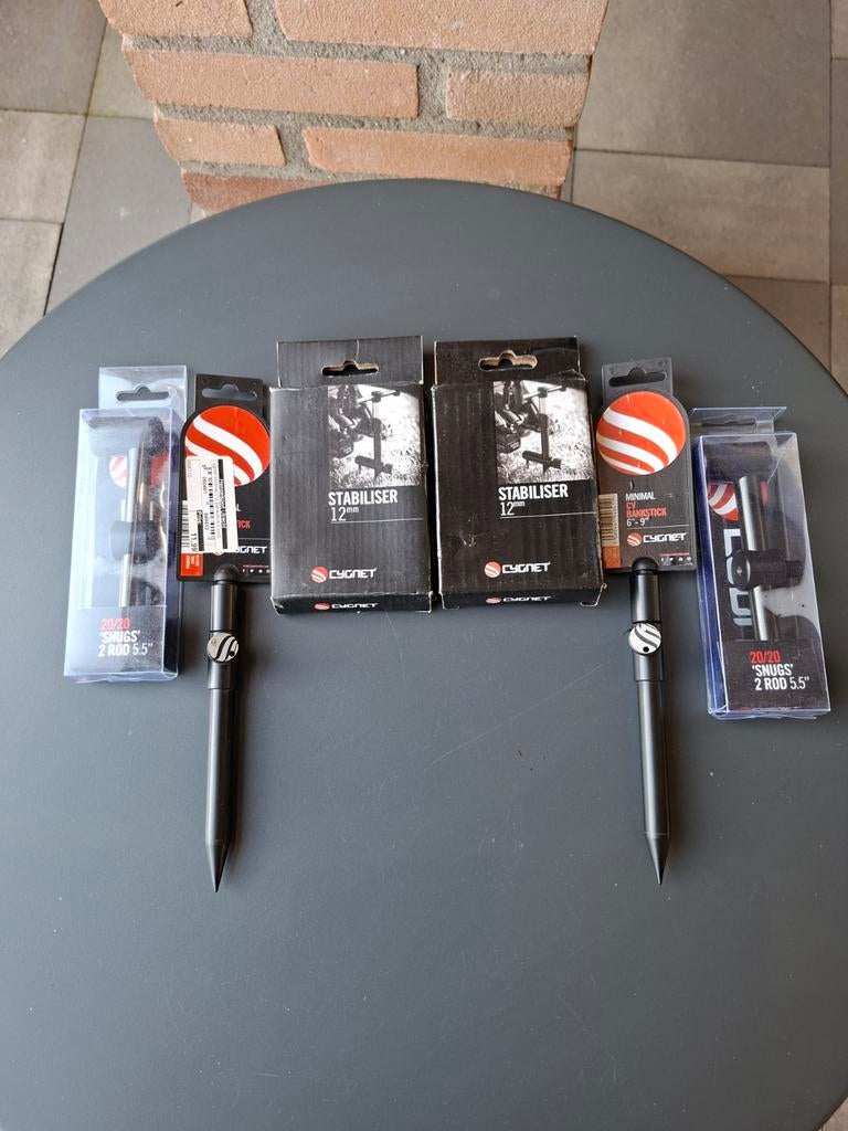 Nieuwe set Cygnet buzzerds en banksticks., Watersport en Boten, Hengelsport | Karpervissen, Ophalen of Verzenden, Nieuw, Overige typen
