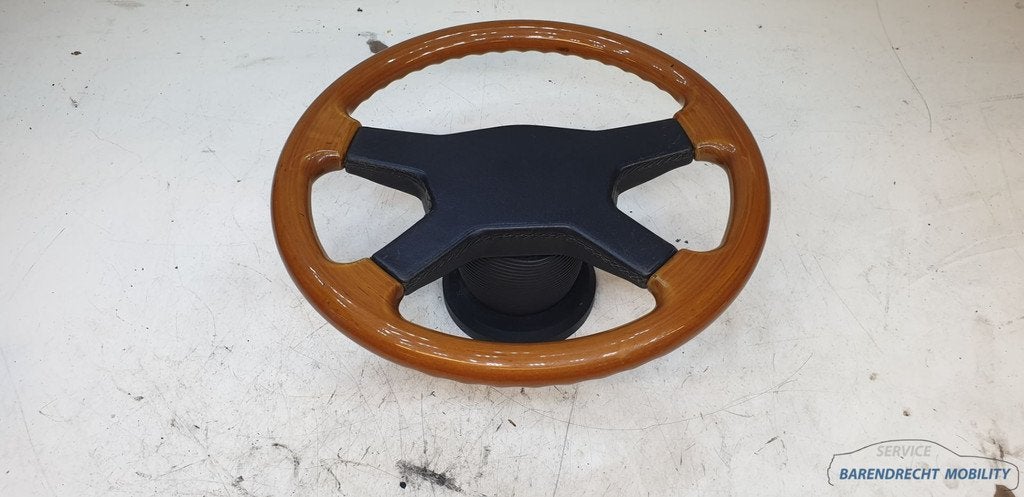 Retro Raid Houten sport stuur W201 W124 stuurnaaf 4DKBA70075, Auto-onderdelen, Interieur en Bekleding, Gebruikt, Mercedes-Benz AG