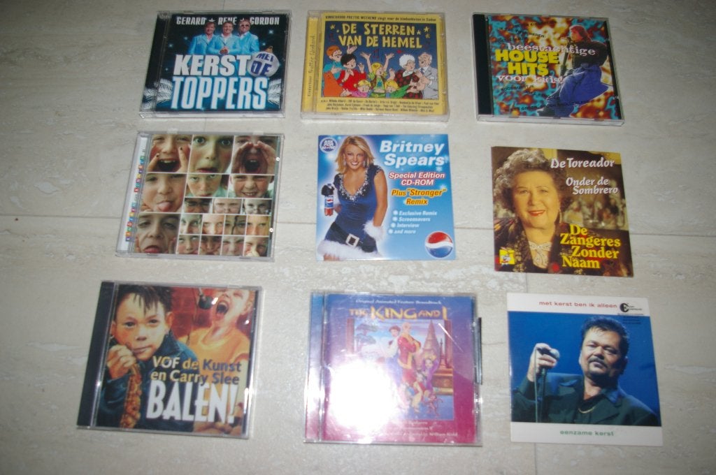 Negen verschillende CD's, Ophalen of Verzenden, Zo goed als nieuw