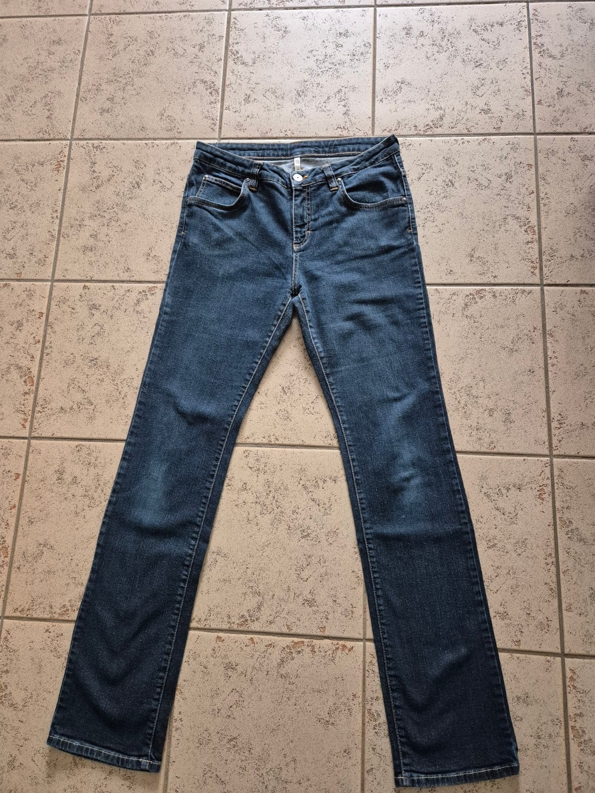 Dames, Spijkerbroek ,mt. 38-40,  Part Two, Part Two, Blauw, Ophalen of Verzenden, Zo goed als nieuw