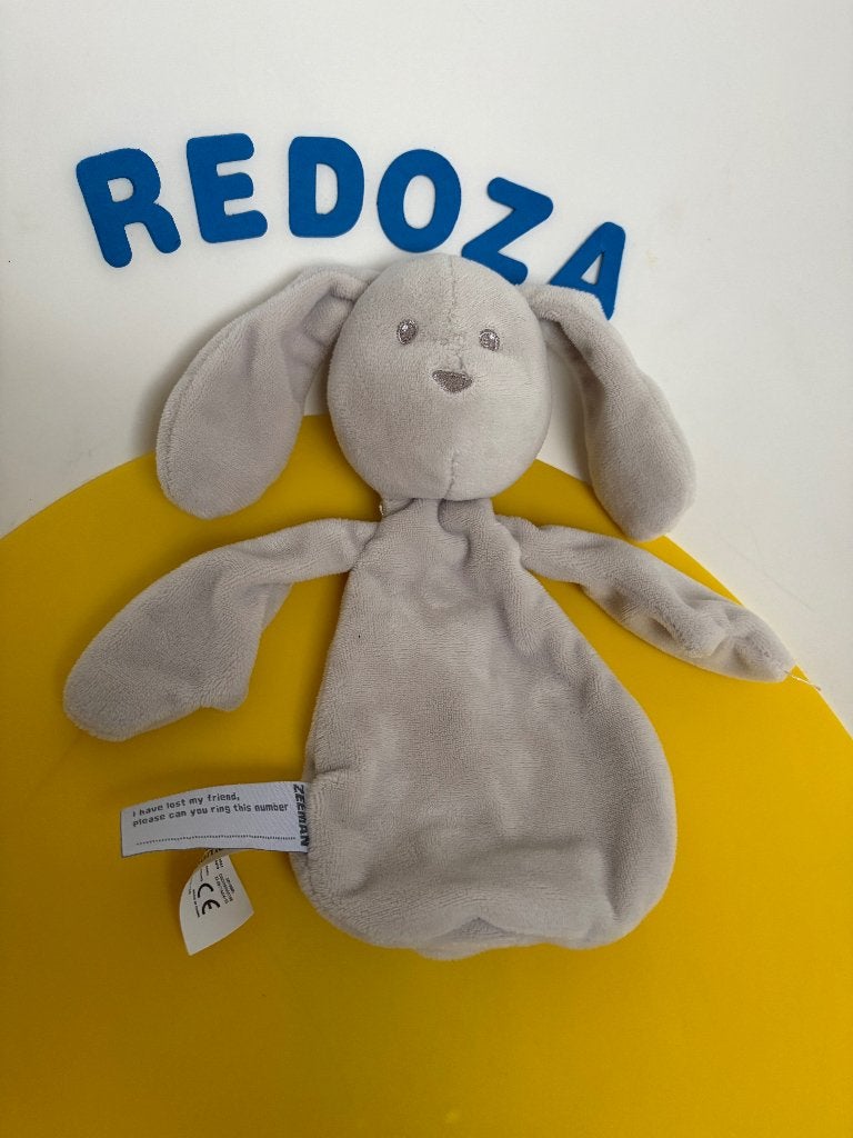 K4470 zeeman doek doekje konijn roze, Ophalen of Verzenden, Zo goed als nieuw, Konijn