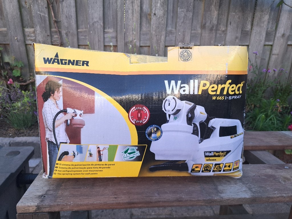 Wagner WallPerfect W665 I-Spray Verfspuit, Doe-het-zelf en Verbouw, Ophalen, Zo goed als nieuw, Verfspuit of Verfpomp