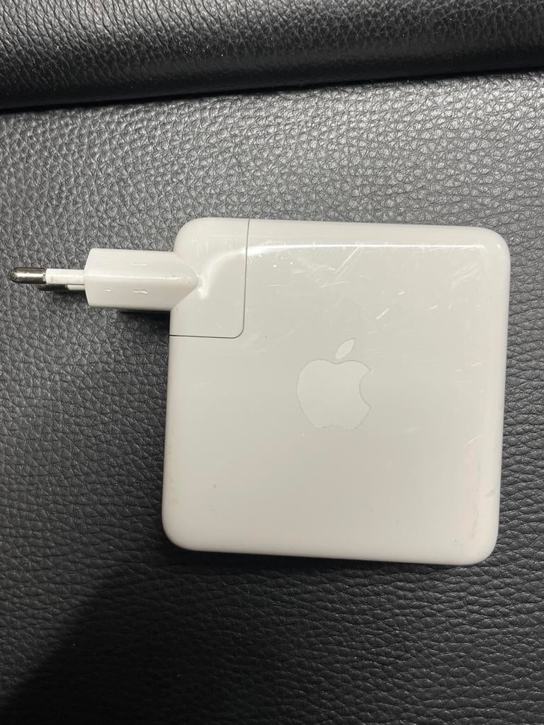 Apple 87W USB-C Power Adapter Oplader (Model A1719), Computers en Software, Laptop-opladers, Gebruikt, Ophalen of Verzenden