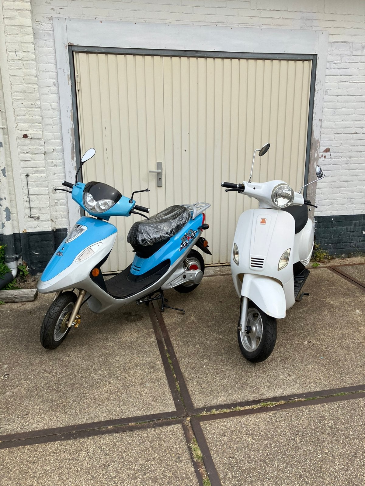 2 elektrische scooters voor onderdelen 1 x Novox C50, Ophalen, Gebruikt, Overige typen, Overige merken