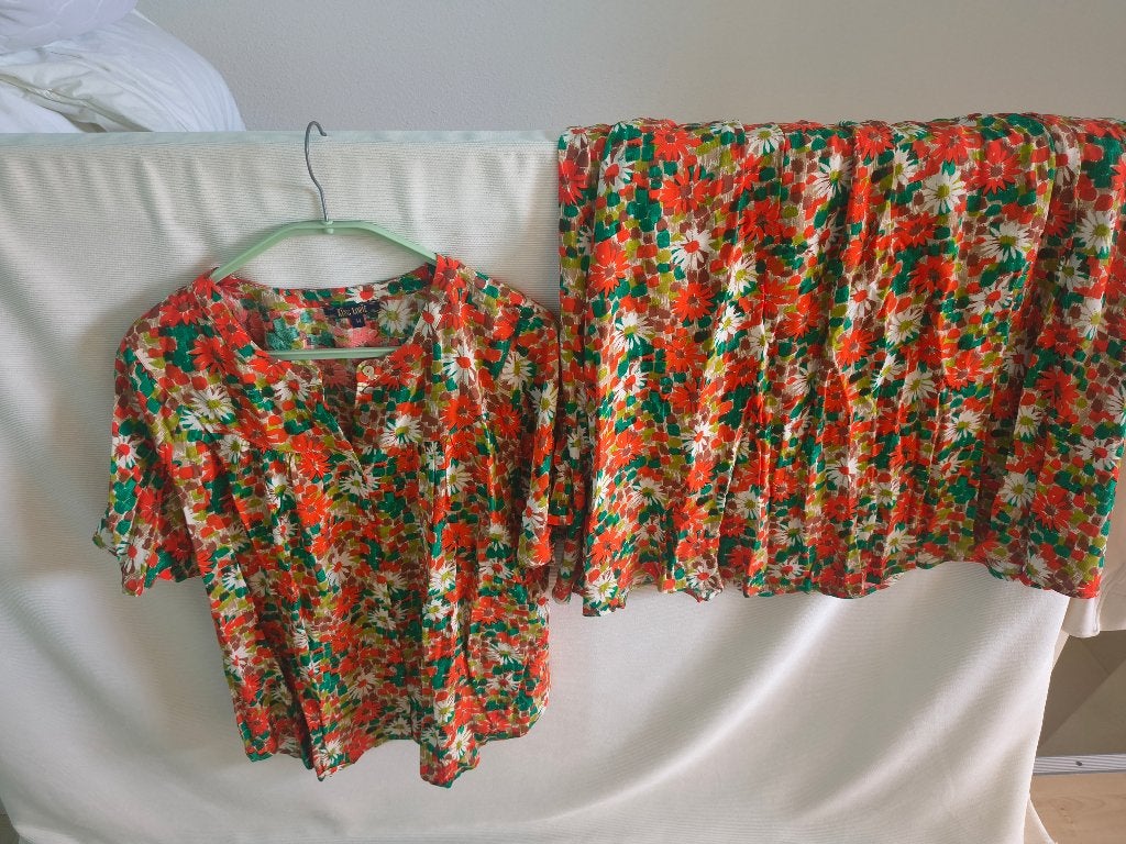 King Louie set Nieuw maat 44, Kleding | Dames, Jurken, Overige kleuren, Maat 42/44 (L), Nieuw, Ophalen of Verzenden