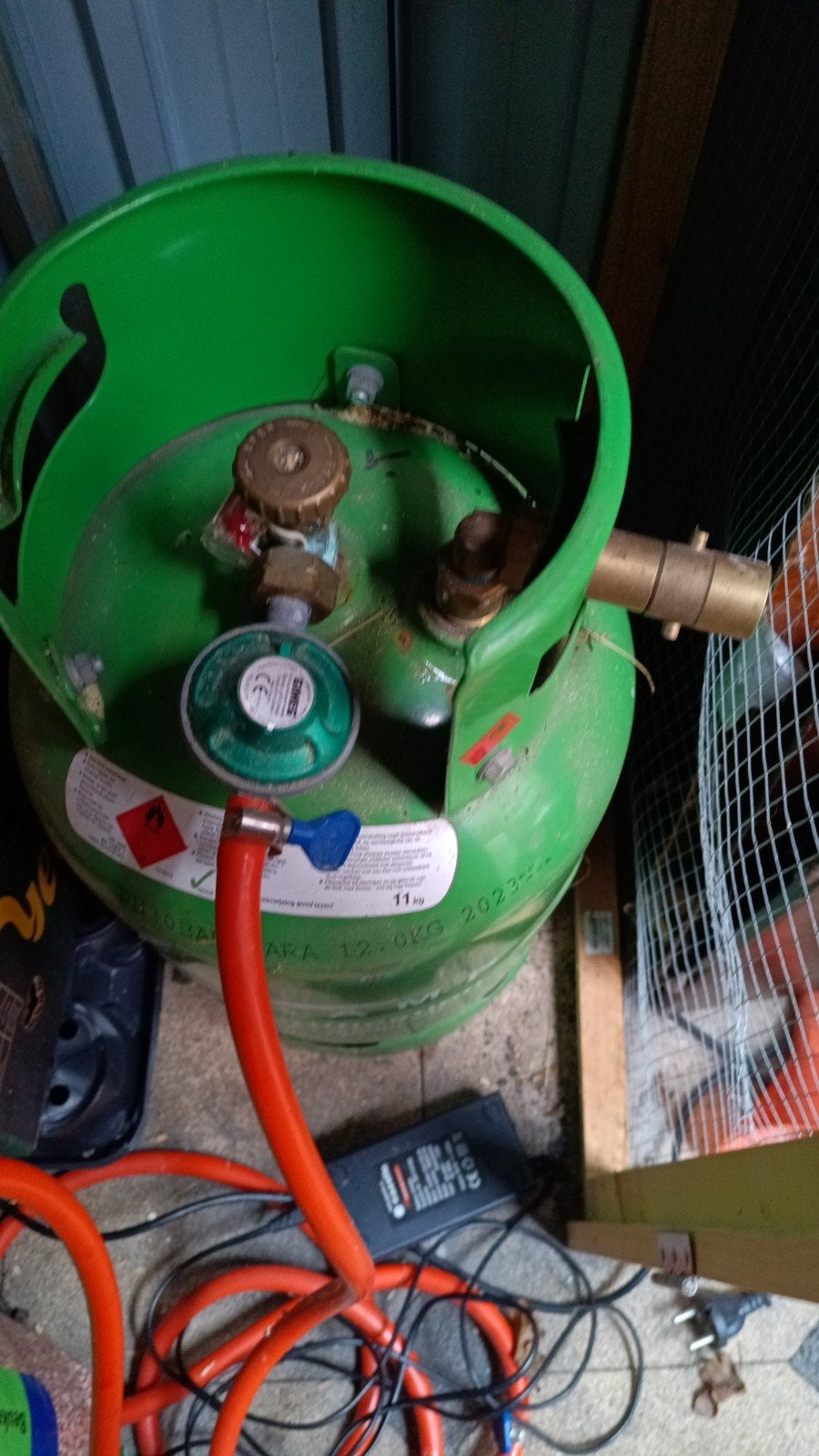 Hervulbare LPG Gasfles  (11kg), Ophalen of Verzenden, Gebruikt, Onbekend