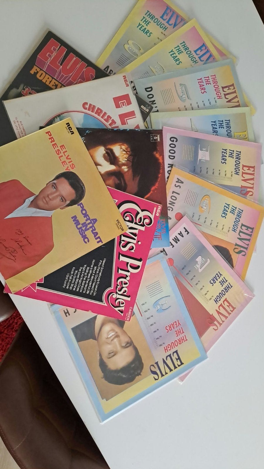Elvis Presley vinyl collectie - diverse albums en singles, LP, Gebruikt, Pop, Ophalen of Verzenden