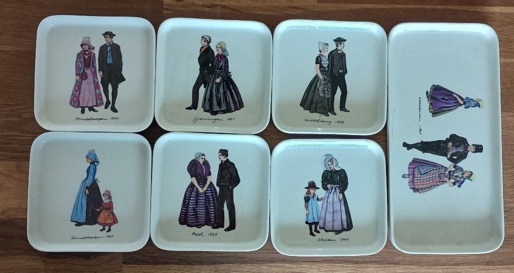 Villeroy & Boch set porseleinen schaaltjes, Klassiek, Villeroy & Boch, Ophalen of Verzenden, Porselein