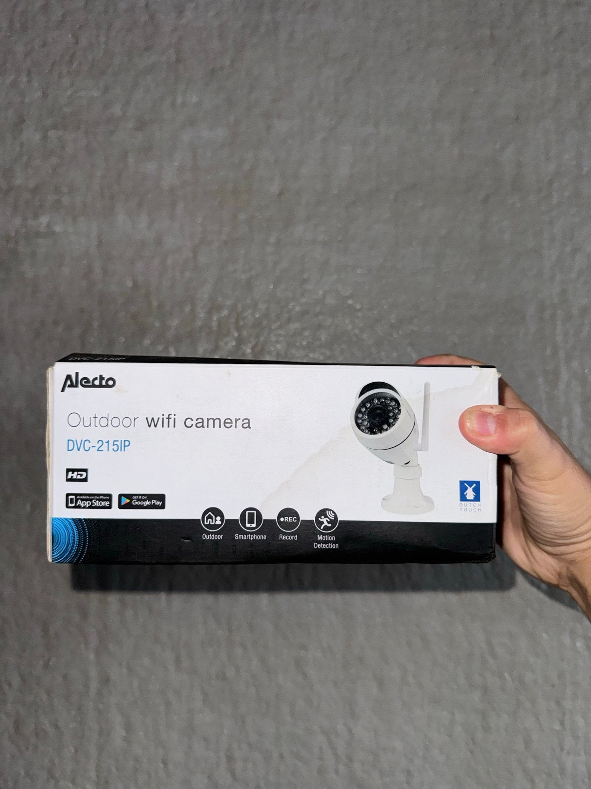 Alecto DVC-215IP Outdoor Wifi Camera - Nieuw in doos, Ophalen of Verzenden, Nieuw, Buitencamera