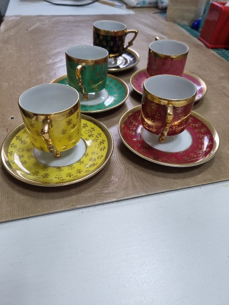 espresso kopjes antiek, Ophalen of Verzenden