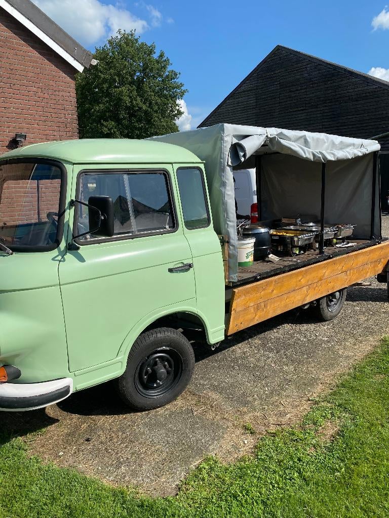 Foodtruck, Ophalen