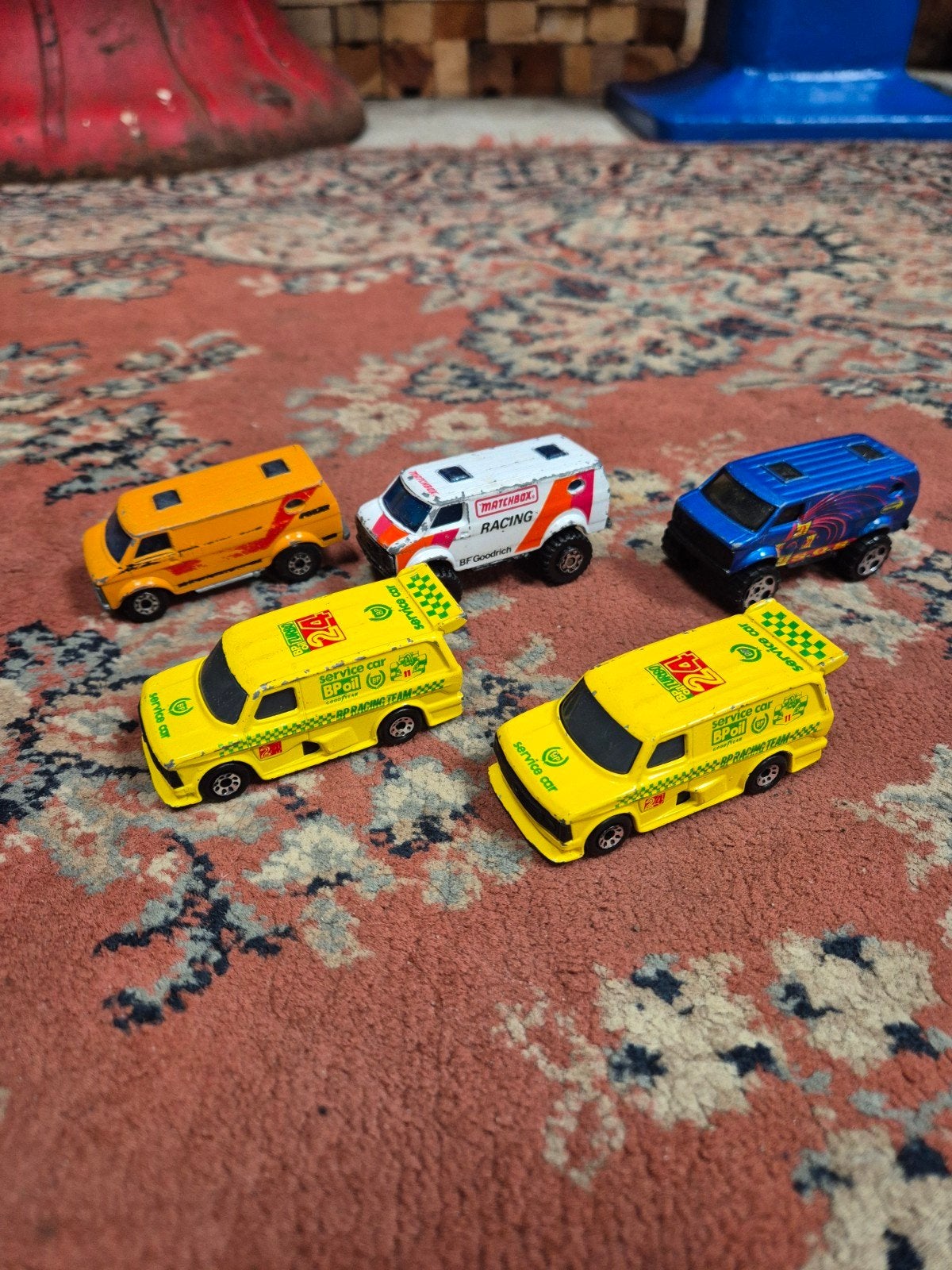 matchbox modelauto bp busjes, Hobby en Vrije tijd, Ophalen, Auto