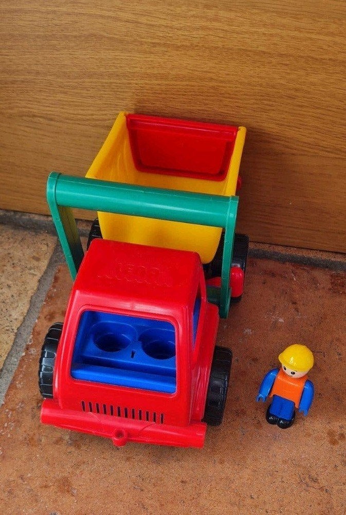 Lena kiepwagen met poppetje, Kinderen en Baby's, Ophalen of Verzenden, Zo goed als nieuw