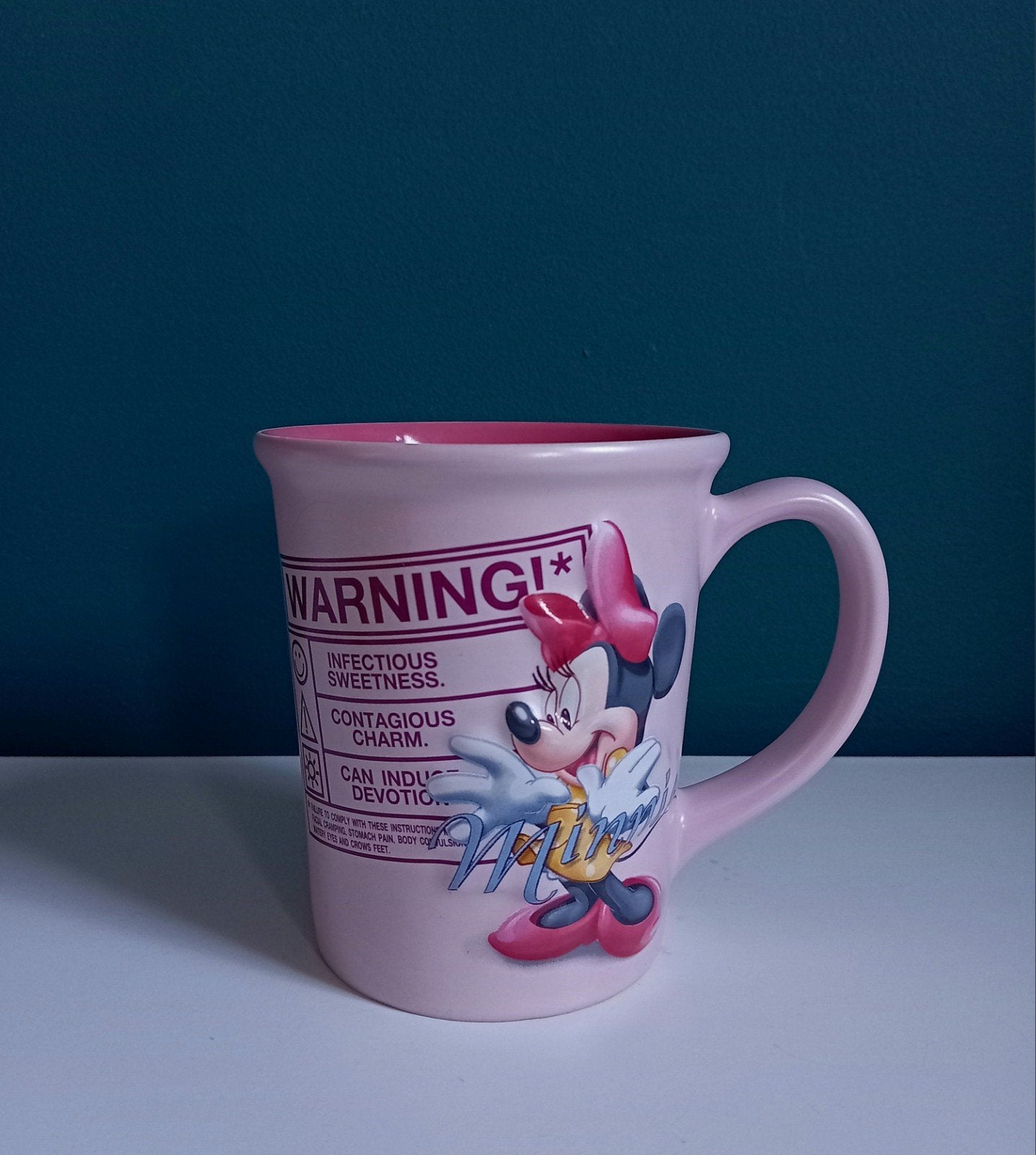 Grote Minnie Mouse mok Disneyland Paris 500 ml, Ophalen of Verzenden, Nieuw, Servies
