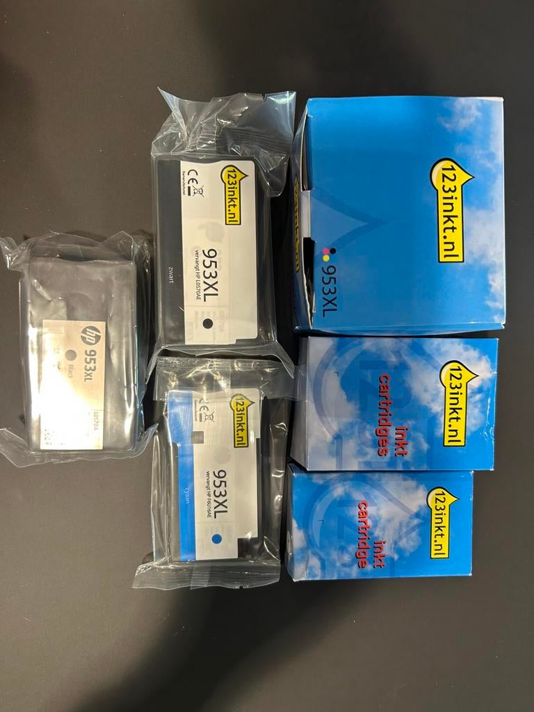 Inktcartridges 953, nieuw in verpakking, Ophalen of Verzenden, Nieuw, Cartridge