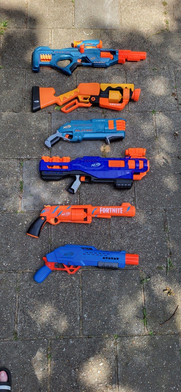 Set van 6 Nerf Guns - Diverse Modellen, Ophalen, Gebruikt, Jongen of Meisje