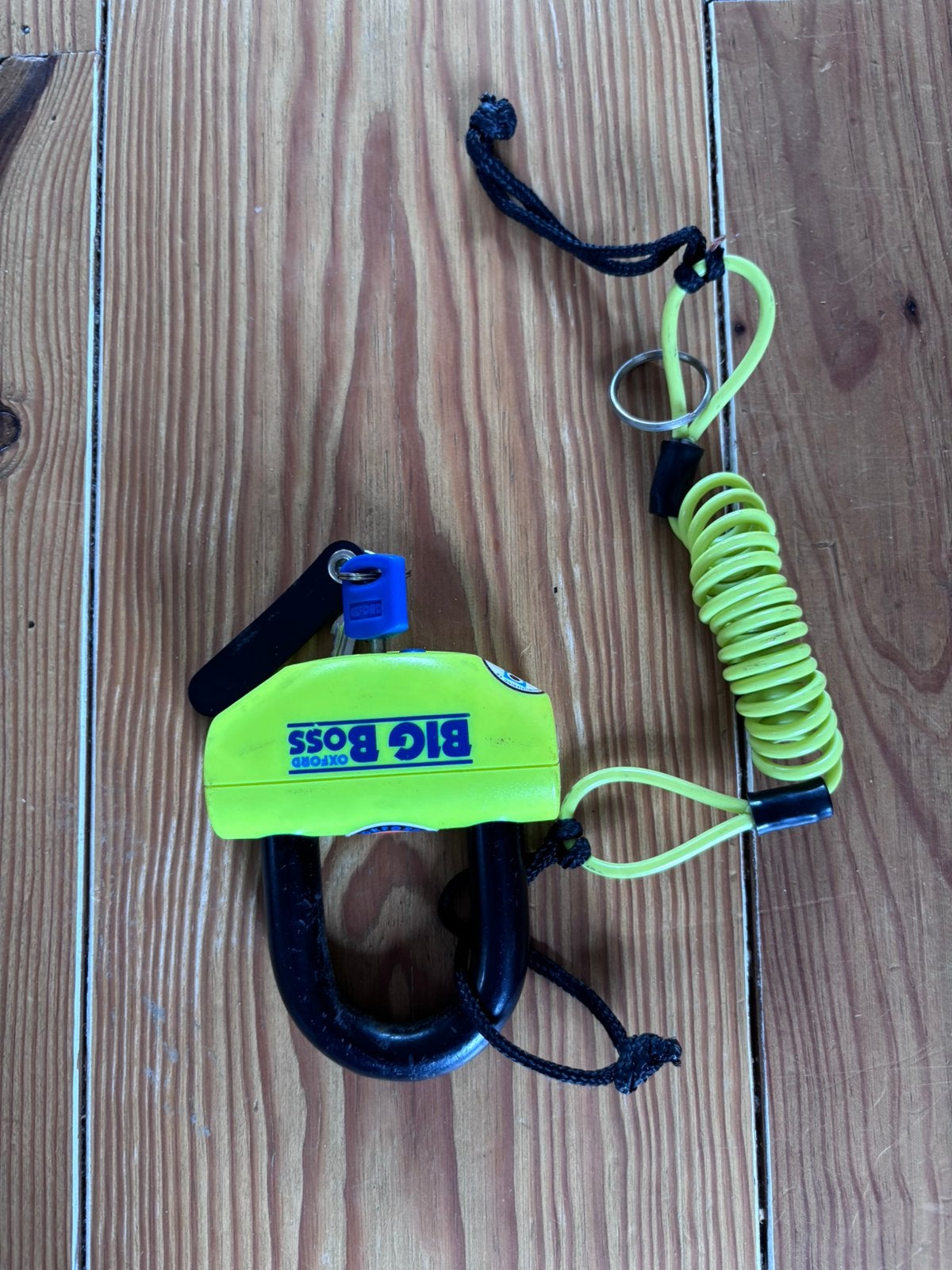 Oxford schijfremslot, Motoren, Accessoires | Sloten, Ophalen, Zo goed als nieuw
